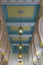 Interior of Jumeirah Mosque in Dubai, UAE Royalty Free Stock Photo